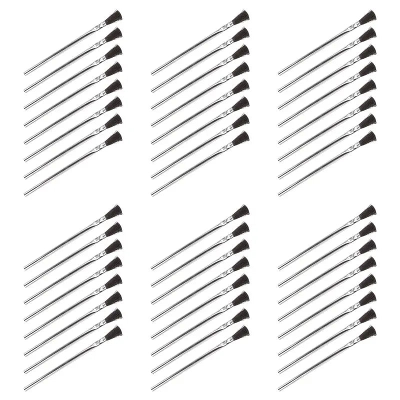 LIKE WISH Acid Brushes - 3/8 Inch Horsehair Acid Flux Brushes, Epoxy Brushes Acid Flux Brushes 48 Count Oasis Select