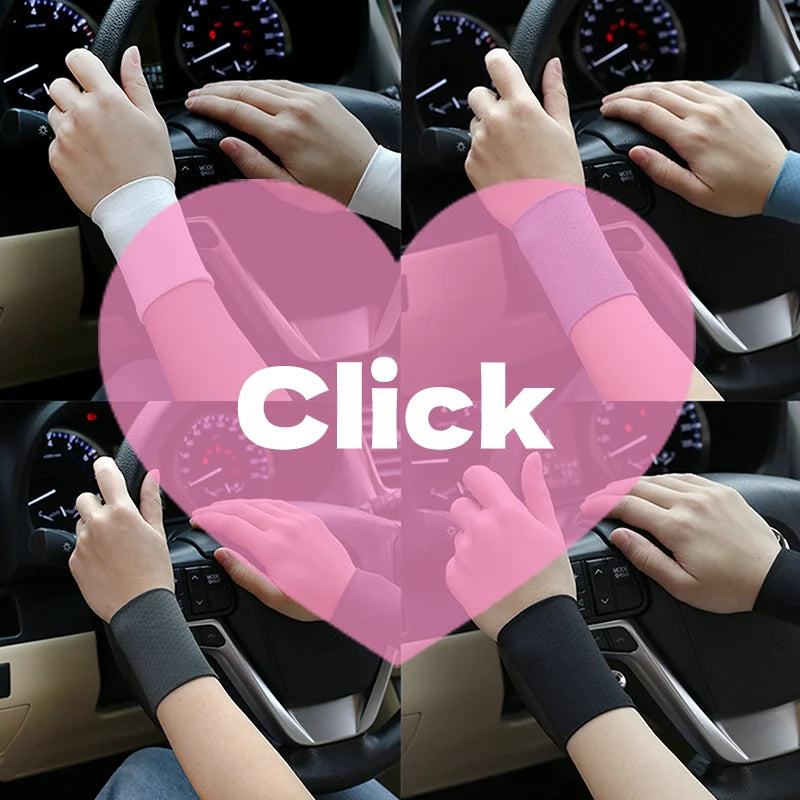 1Pair Elastic Wristband Breathable Summer Ice Silk Cooling Sweat-absorbent Sports Cycling Running Wrist Straps Oasis Select