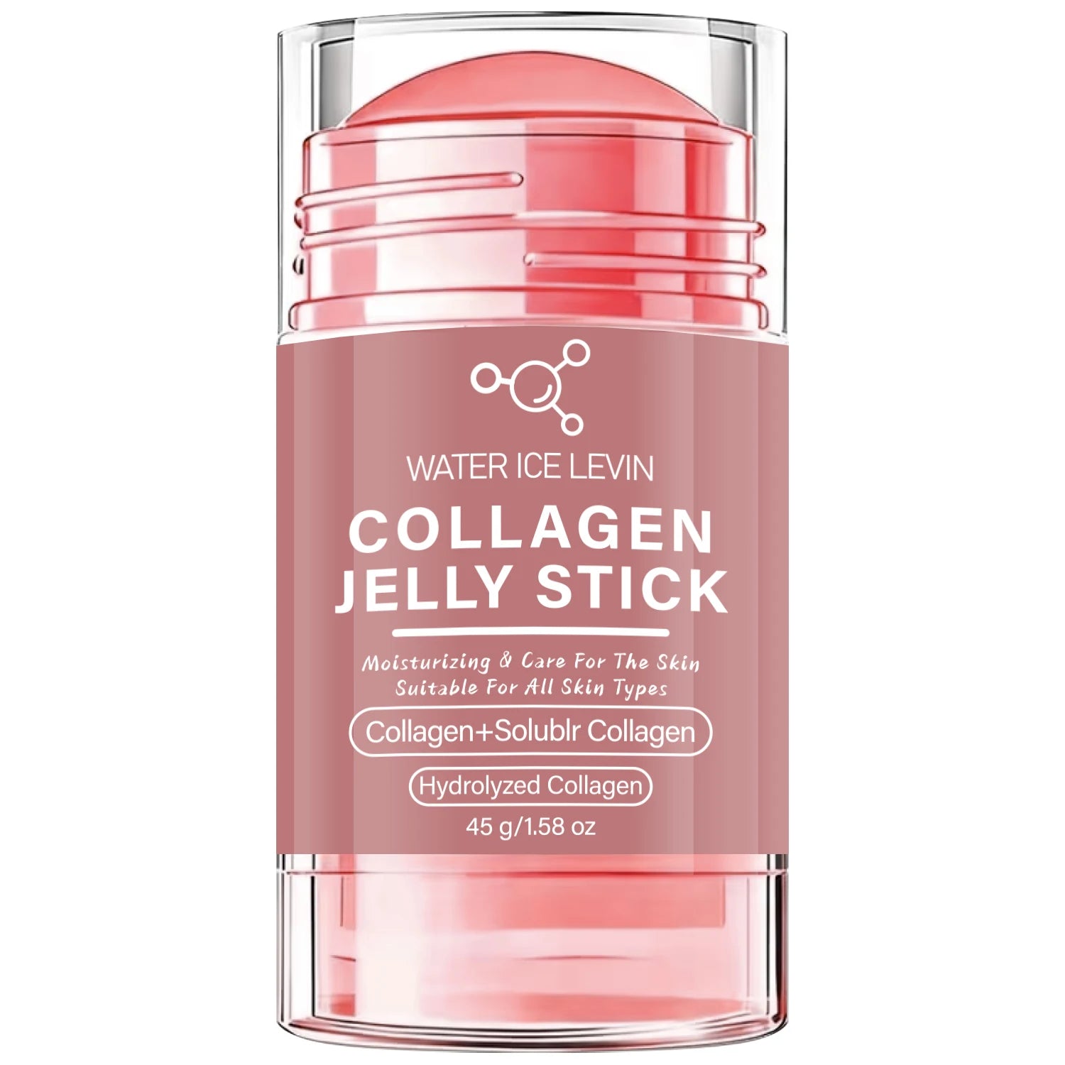 Collagen Jelly Stick 45g – Hyaluronic Acid & Vitamin C Moisturizer