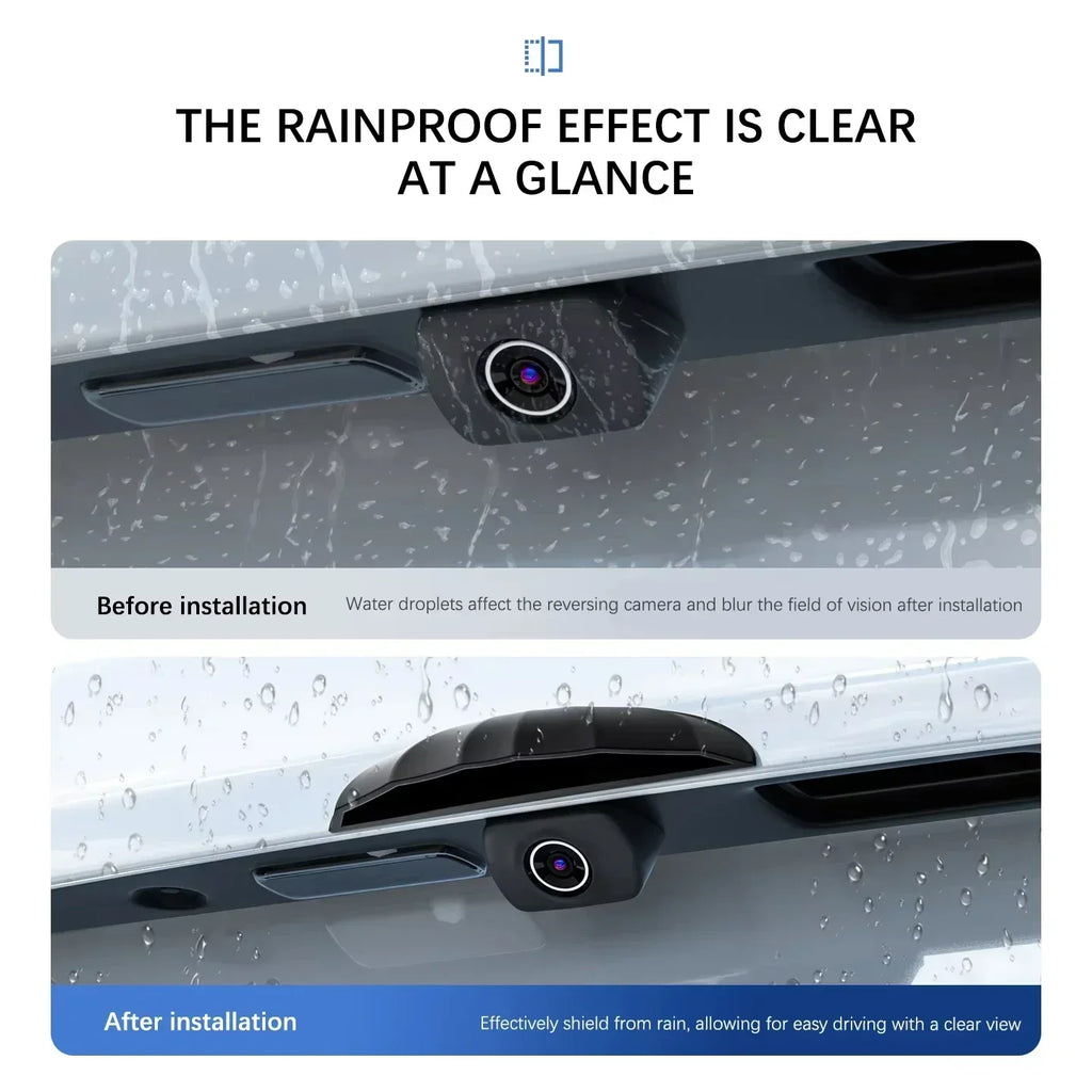 Silicone Car Rear Camera Rain Cover – Universal Weatherproof