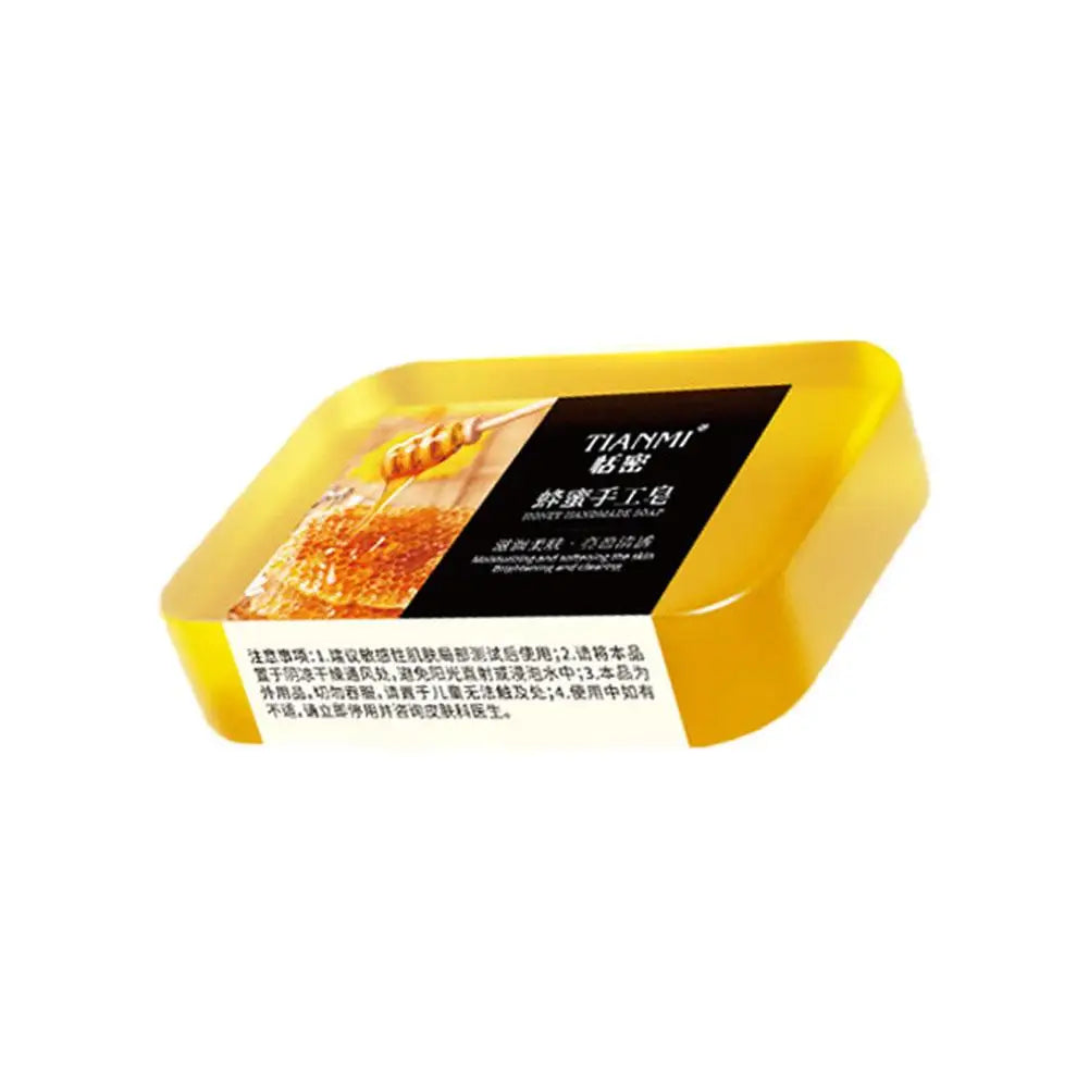 honey soap, deep cleaning, hydrating and moisturizing, softens rough skin, smoothes skin,easy to carry for outdoor travel 1PCS Oasis Select 1pcs