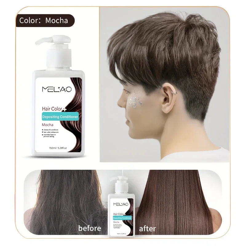 MELAO Semi-Permanent Hair Color Depositing Conditioner