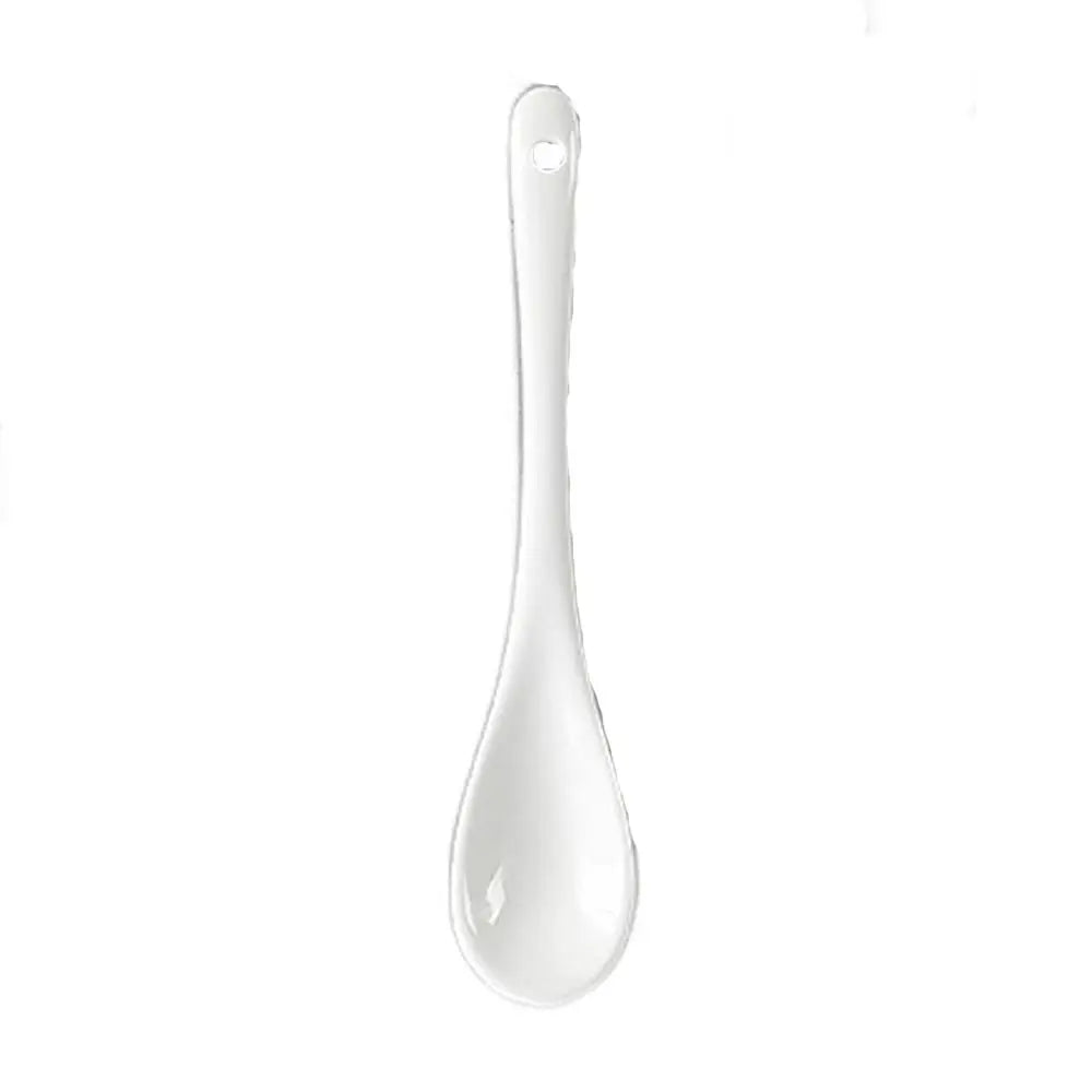 Ceramic Long Handle Spoon – Coffee, Tea, Honey & Ice Cream