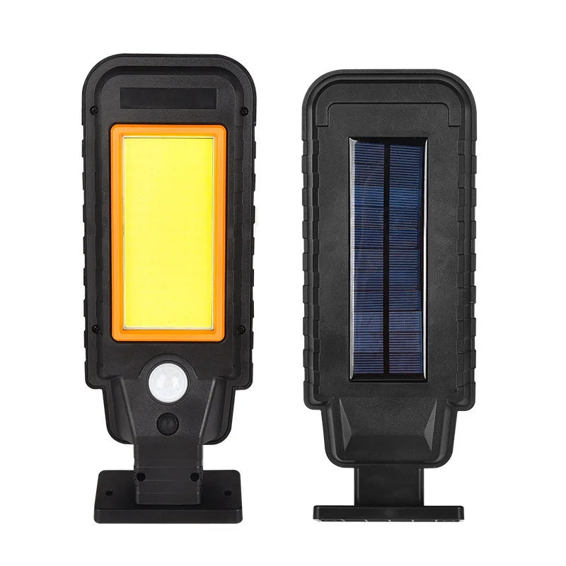 Outdoor Lighting Solar Lights Intelligent Sensing Wall Lamp with Remote Control 128*COB Street Lamps Courtyard Light Oasis Select