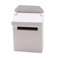 Miniature Blank Mail Box House Mi-ni Mail Box Miniature Wooden Flip Mailbox Model For DIY Enthusiasts And Crafters Oasis Select White China Mainland