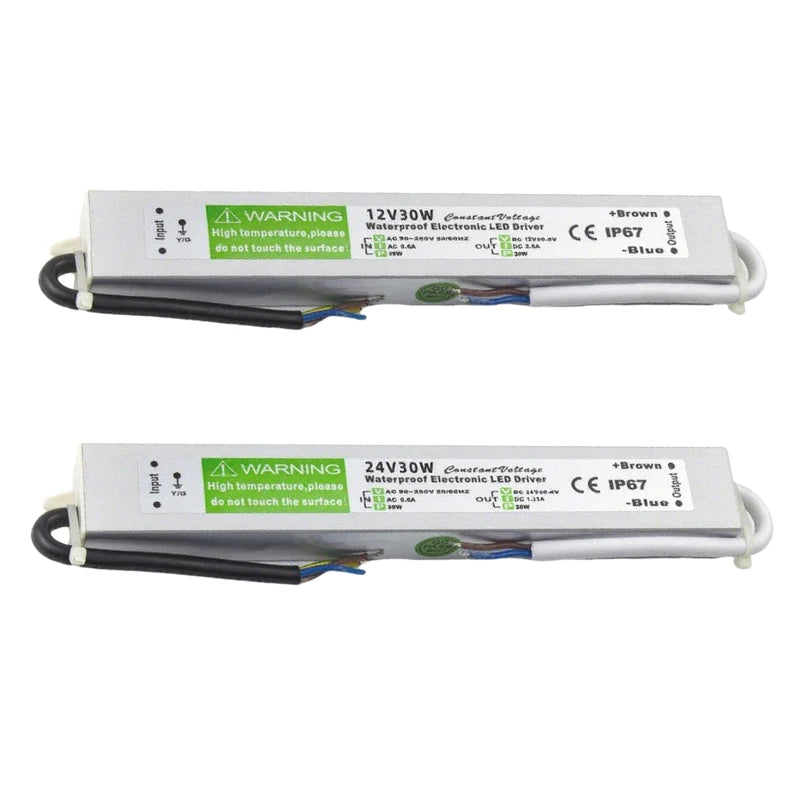12V 24V Power Supply IP67 Waterproof AC 220V TO DC 12V 24V Switching Power Supplies 10W 15W 20W 24W 30W 36W 45W 50W Power Supply Oasis Select 30W 24V