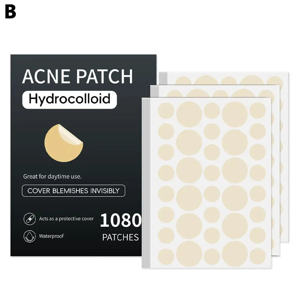 Hydrocolloid Pimple Patches – Invisible Acne Stickers 360–1080ct Acne Pimple Patch Oasis Select B