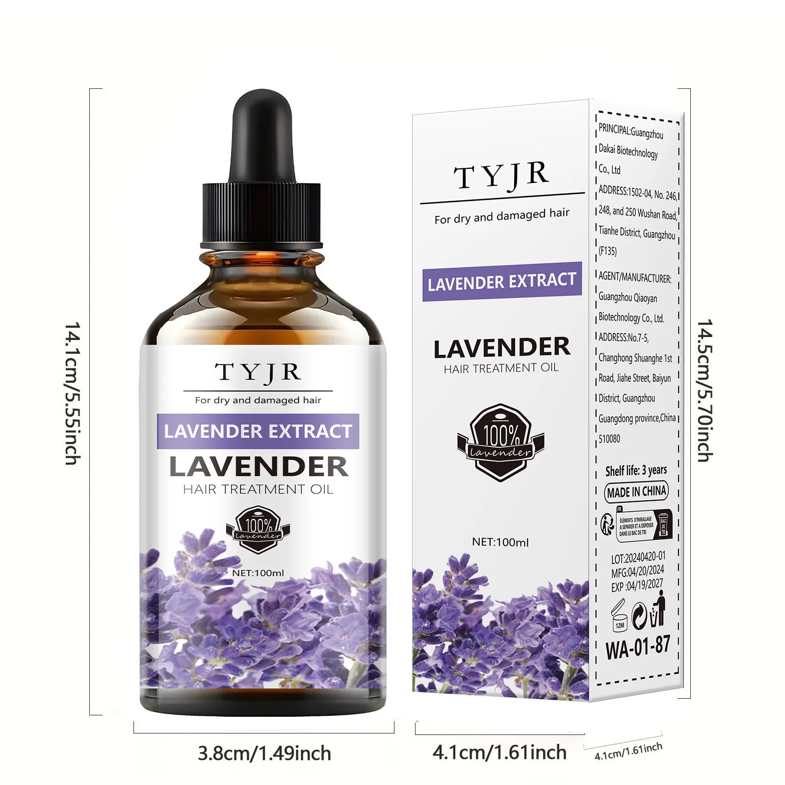 Lavender essential oil for skin care, massage, shower, diffuser relaxing essential oil for face, body, nails, hair, eyelashes Oasis Select