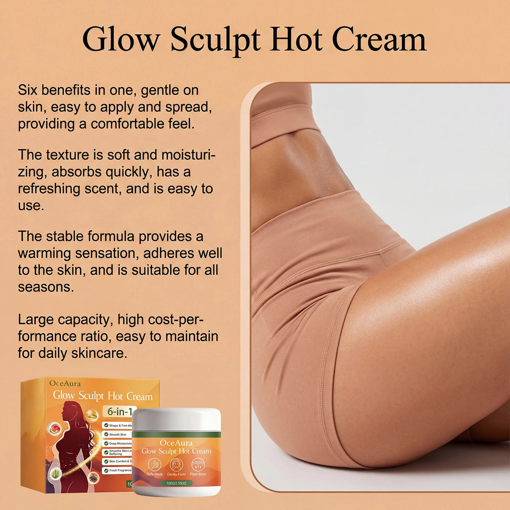 OceAura Body Sculpting Firming Cream – Anti-Cellulite 100g Body Firming Cream Oasis Select