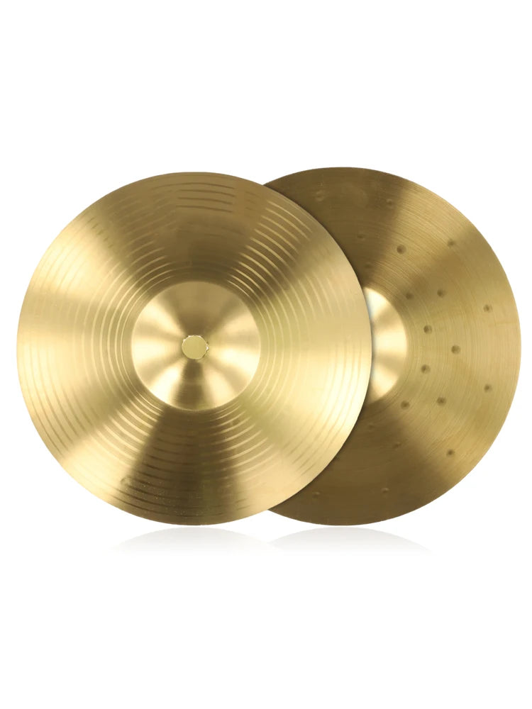 8/10Inch Drum Brass Cymbals Percussion Splash Crash Hi-Hat Jazz Drum Cymbal For Musical Instrument Part Drums Cymbal Oasis Select