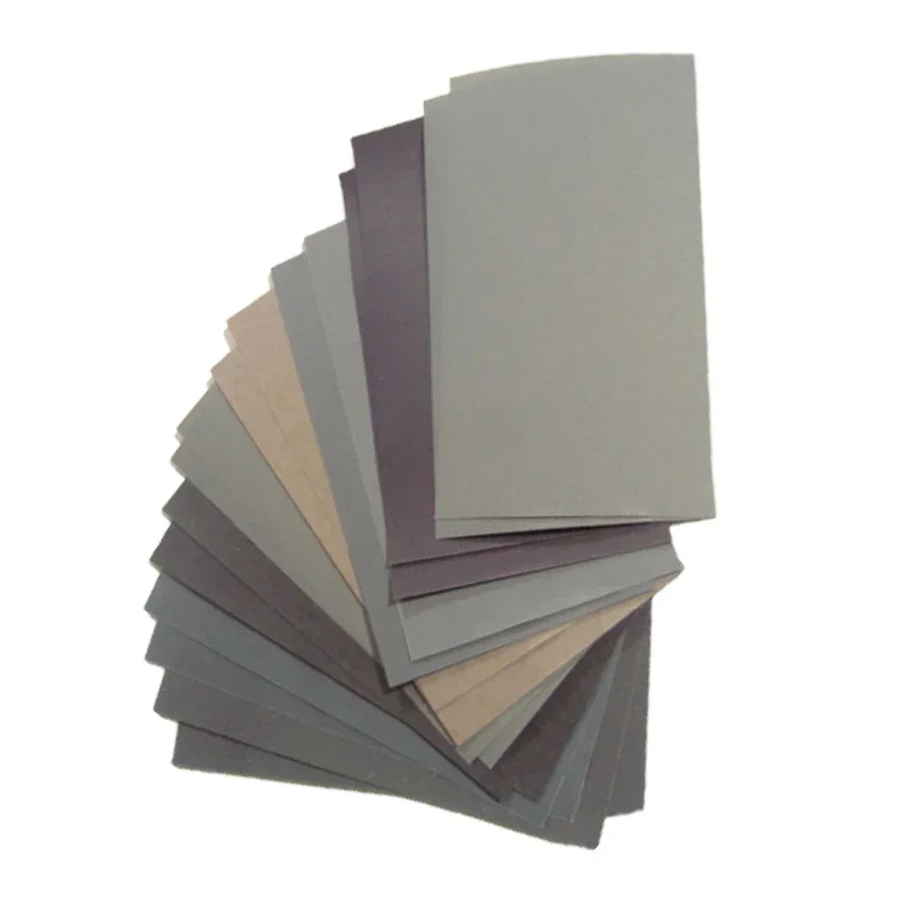 15Pcs/Set Sandpaper 400 600 3000 800 1000 1200 1500 2000 2500 Grit Sand Paper Water/Dry Sanding Paper Abrasive Tools Oasis Select