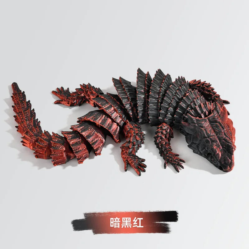 3D Printed Lizards, Home Office and Vehicle Decorations, Landscaping Figurines, Gifts Home Decorative Children's Gift Oasis Select Diablo red