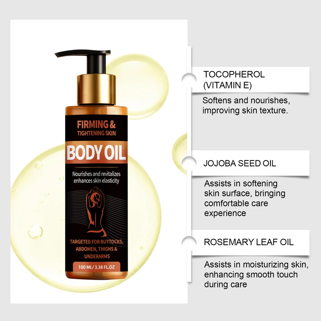 OceAura Firming Body Oil – Tighten, Lift & Nourish Skin 100ml Firming Body Oil Oasis Select
