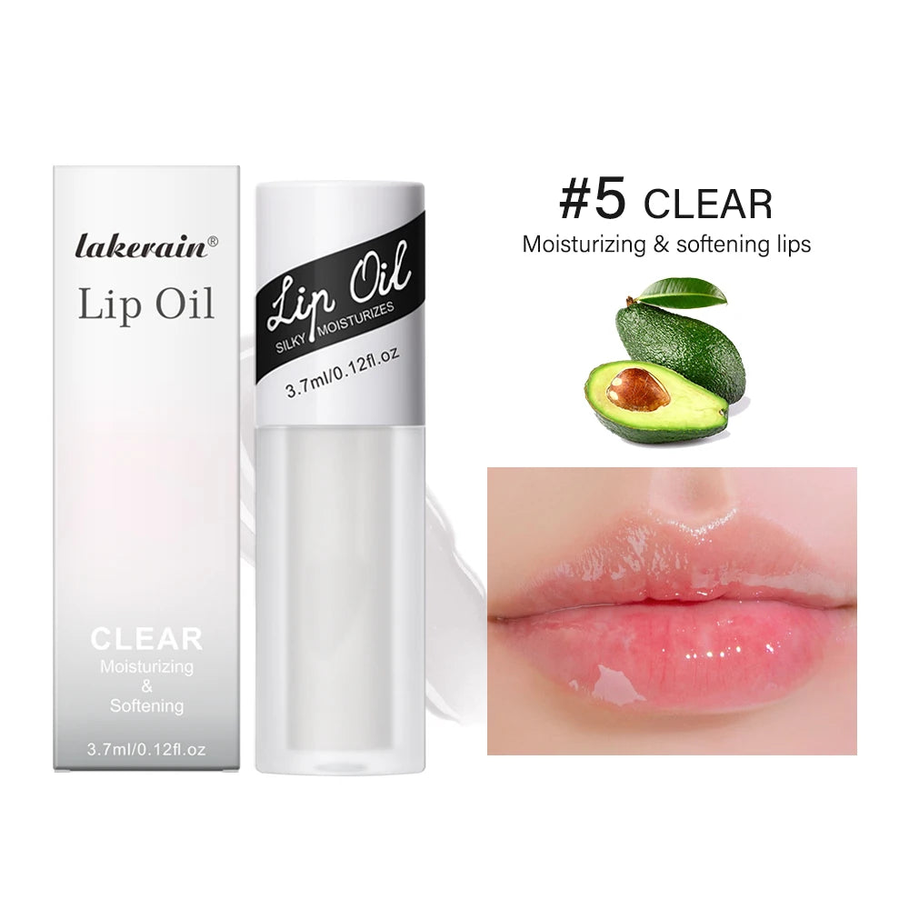Lakerain Lip Glow Oil – Tinted Moisturizing Lip Gloss 3.7ml