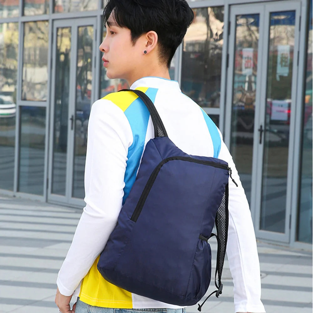 Ultra-Thin Waterproof Nylon Backpack Foldable Hiking Camping Backpack Ultra-Lightweight Packable Cycling Backpack for Men And Wo Oasis Select