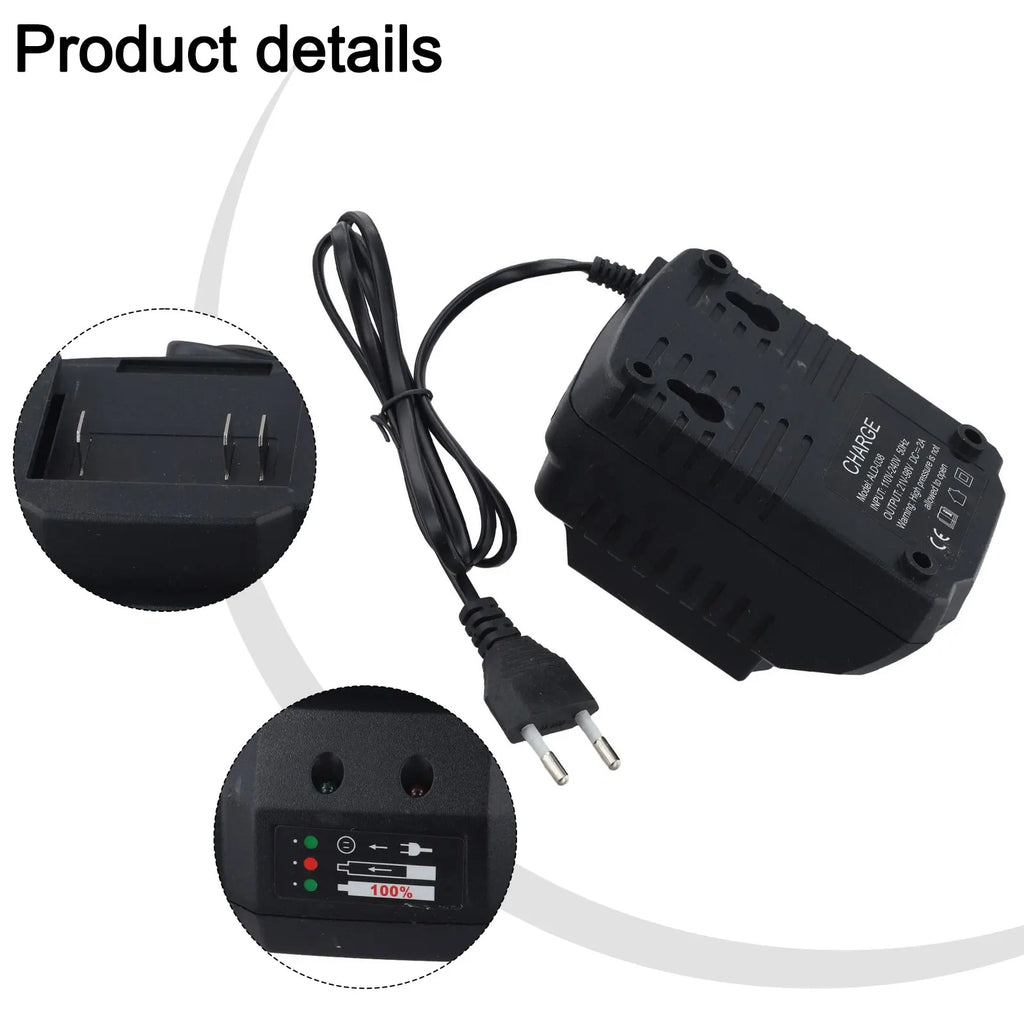 For BL1420 For BL1815 Grinder Battery Charger Power Tool Charger For ElectricDrillGrinder 21v Output 2A Current AC100-240V Input Oasis Select A