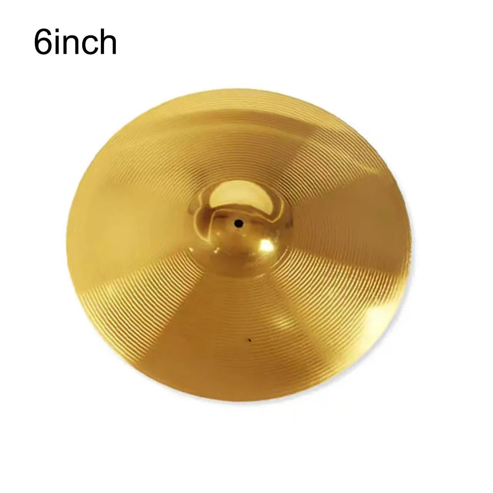 6Inch Drum Brass Cymbals Percussion Splash Crash Hi-Hat Cymbal Jazz Drum Musical Instrument Accessories Oasis Select 6inch