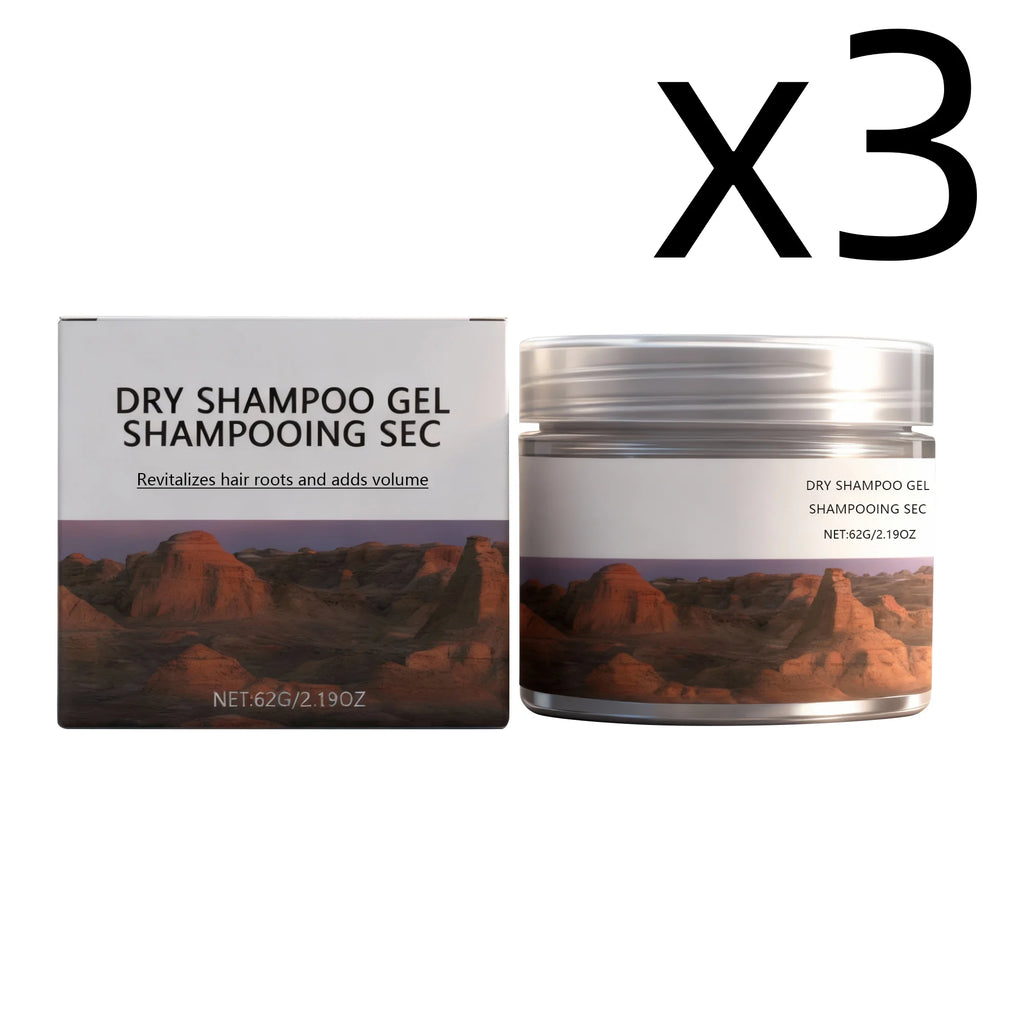 Coconut Oil Dry Shampoo Gel – Volume & Refresh 62g Dry Shampoo Gel Oasis Select 62g Boxed X 3PCS