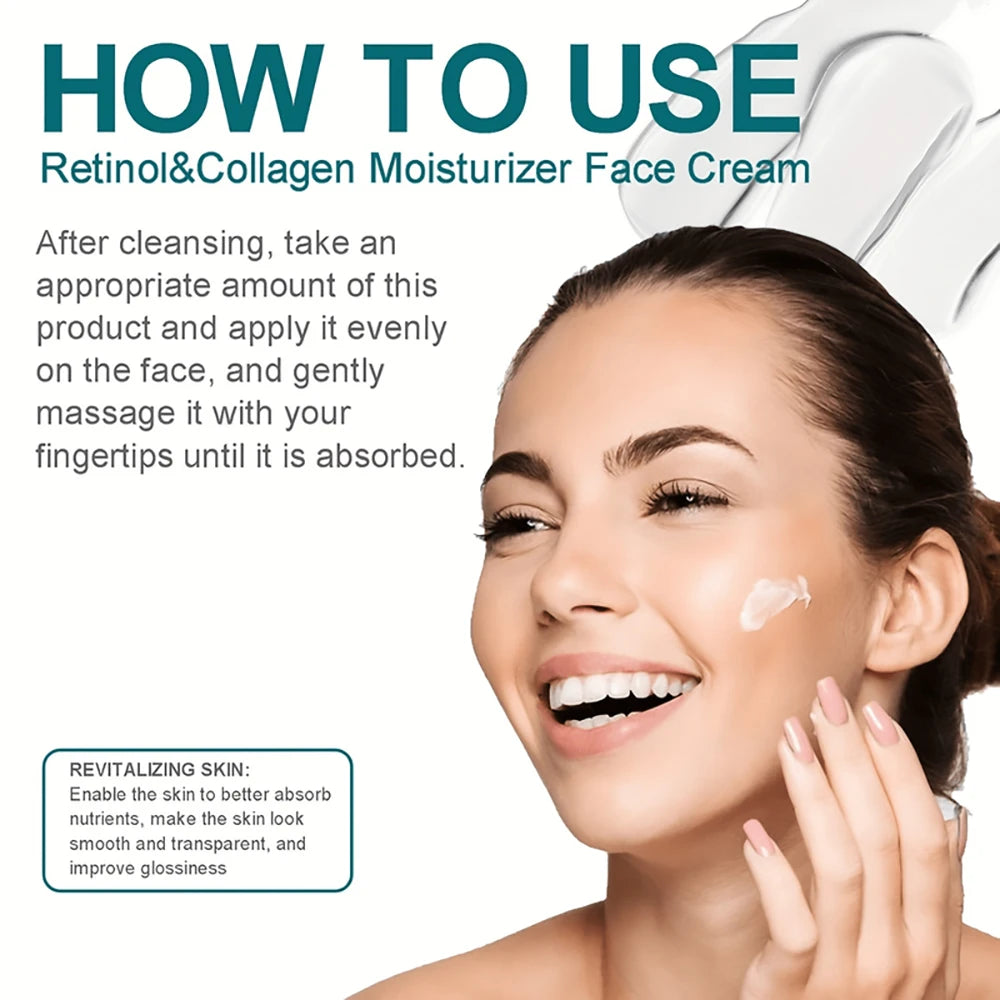 Retinol Firming Face Cream Lifting Neck Anti-aging Remove Wrinkles Night Day Cream Moisturizing Facial Serum Body Skin Care Oasis Select