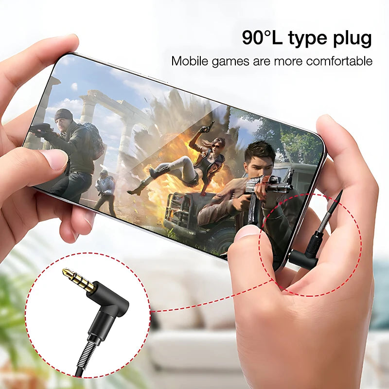 9D Surround HIFI Heavy Bass Headset 3.5MM/Type-C Digital Chip With Mic In-Ear Wired Headphones Music Sports For Samsung Android Oasis Select