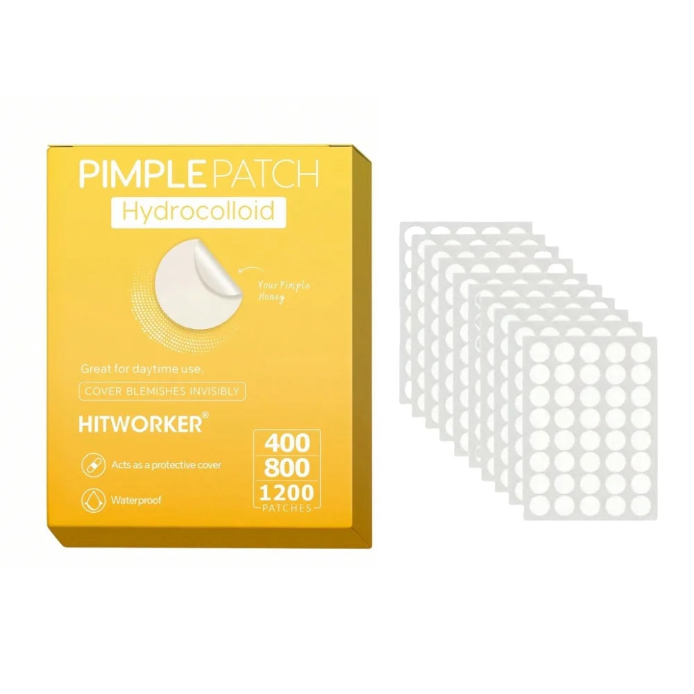 1200/800/400pcs/box hydrocolloid acne patch, alcohol free, mild and non irritating acne patch, suitable for all skin types Oasis Select 400pcs