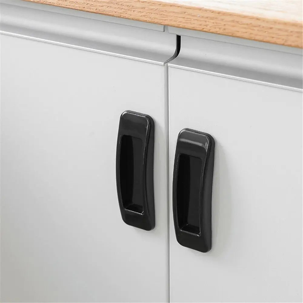 2Pcs Window Cabinet Drawer Organizer Wardrobe Handle Self-adhesive Door Handle Paste Open Sliding Door Knob Auxiliary Device Oasis Select