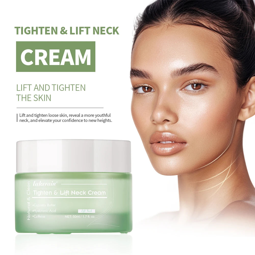 Facial Neck Cream, Lifting Neck, Firming and Moisturizing Skin, Powerful Moisturizing Neck and Facial Skin Anti-Aging Oasis Select