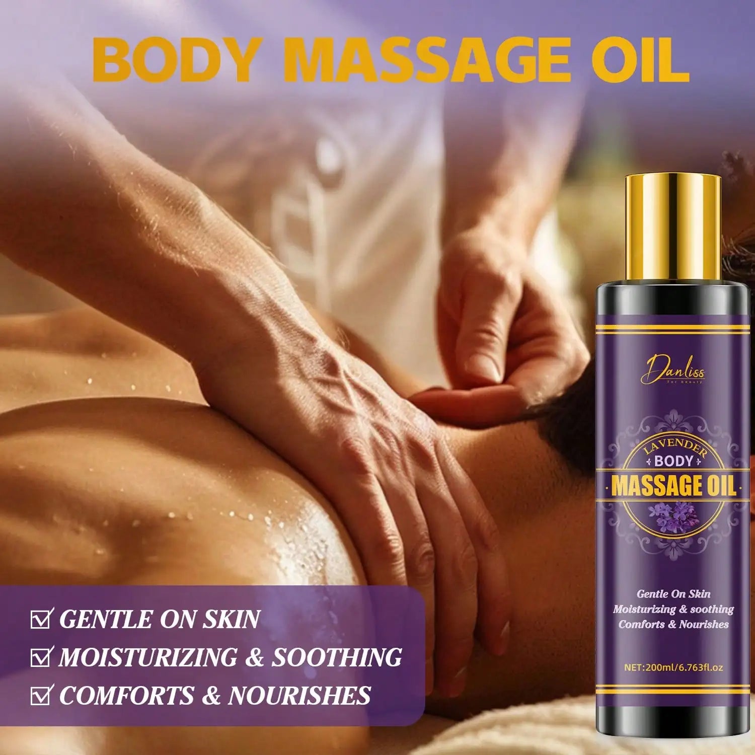 Lavender Body Oil – Moisturizing, Nourishing & Calming Skin Oil