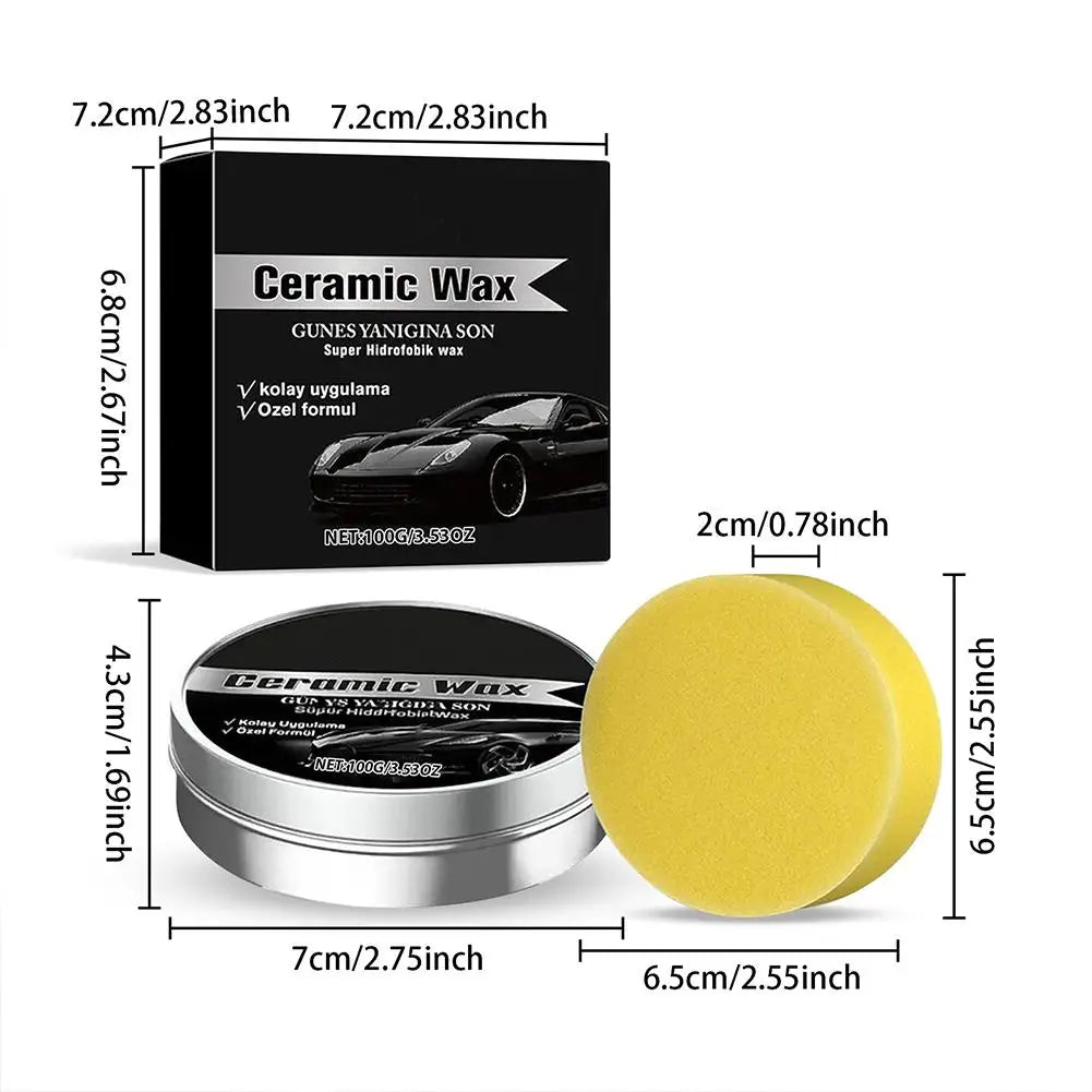 Car Scratch Repair Wax Titaniums Ceramic Wax Cream Professional Car Wax Coating Agents Quick Carwash Car Wax Car Care Products Oasis Select
