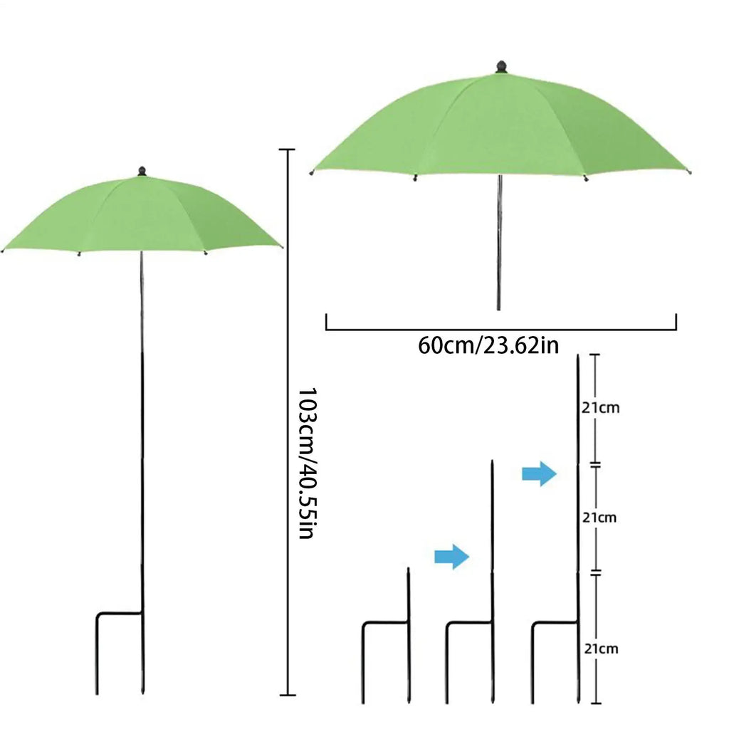 Shade Cloth for Garden Adjustable Outdoor Umbrella Gardening Supplies Patio Umbrellas Plant parasol Flowers Plants Shade Cover Oasis Select
