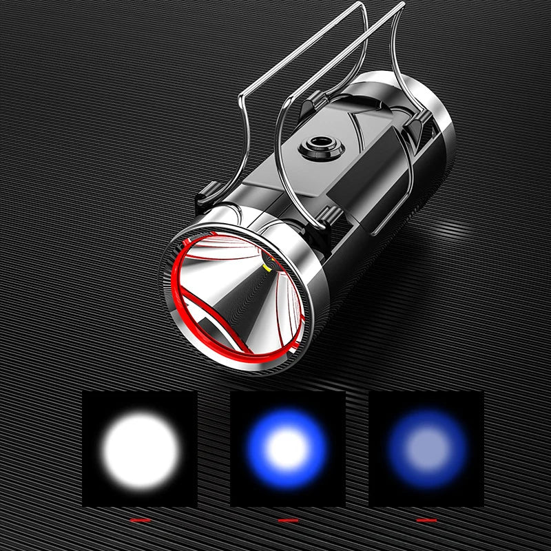 SHINEKNOT Double Head Fishing Light – Waterproof 600LM Torch