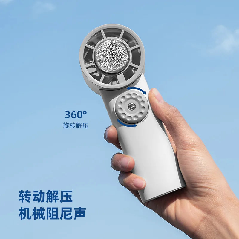 URGGU Pocket Handheld Fan – USB Rechargeable & Quiet | Portable