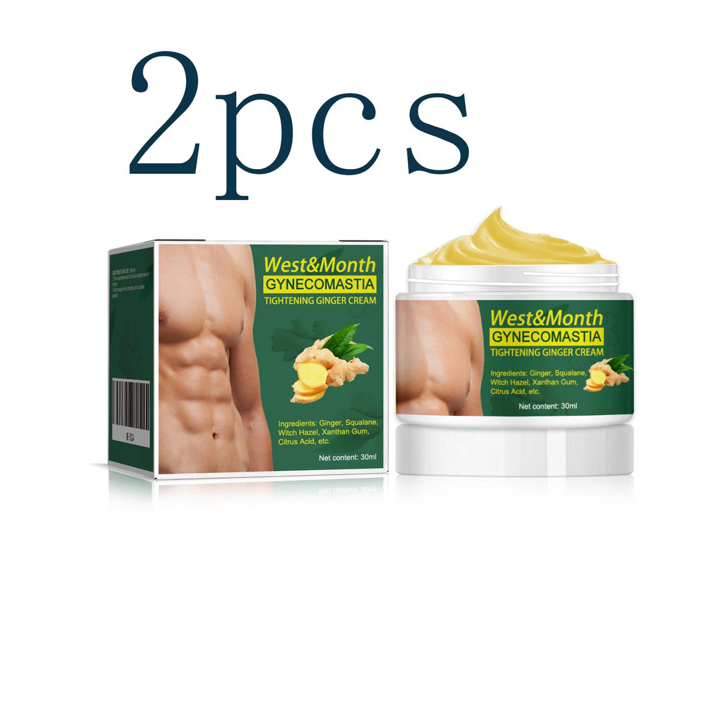 Men's Chest Firming Cream – Lightweight Daily Nourishing Formula Men's Body Cream Oasis Select 2pcs