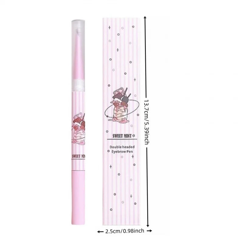 4-Pack Double-Ended Eyebrow Pen – Waterproof & Long-Lasting