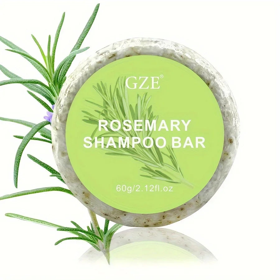 GZE Rosemary Shampoo Bar – Strengthening Cleanser, All Hair
