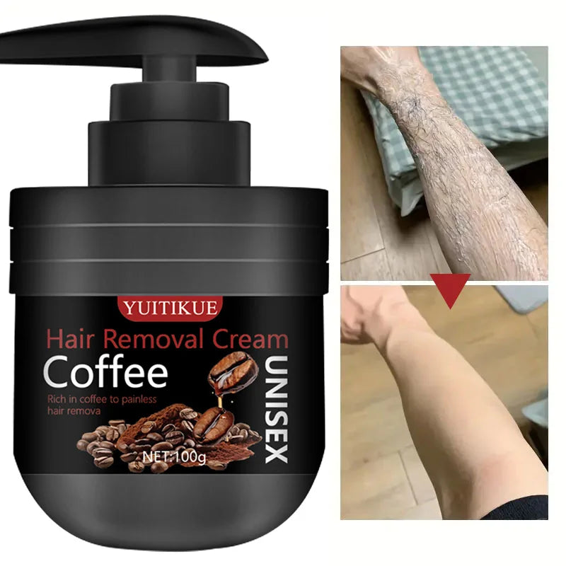 YUITIKUE Men's Hair Removal Cream – Painless & Nourishing