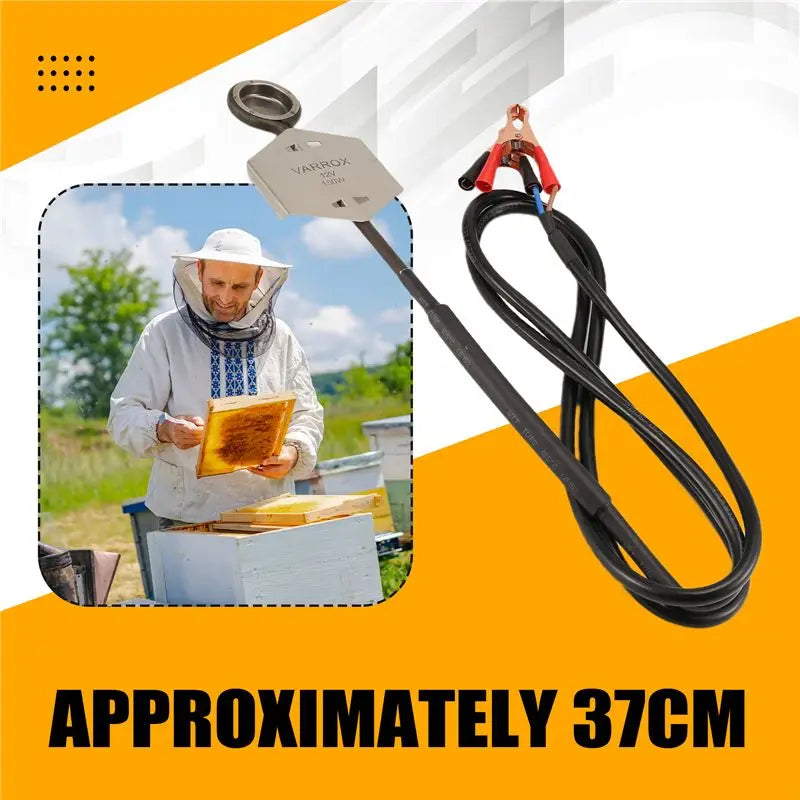 LIKE WISH Honey Oxalic Acid Evaporator 12V Bee Varroa Treatment Tool Heated Fumigator Atomizer Oasis Select