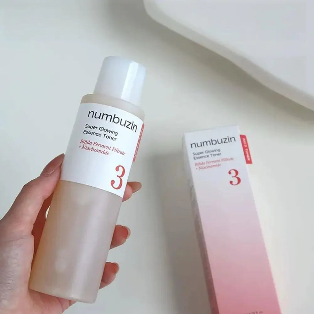 Numbuzin Toner Bundle No.3 + & No.5+ Bifida Ferment/Niacinamide/Glutathione, Brightening Hydrating Gentle Facial Care Toners Oasis Select