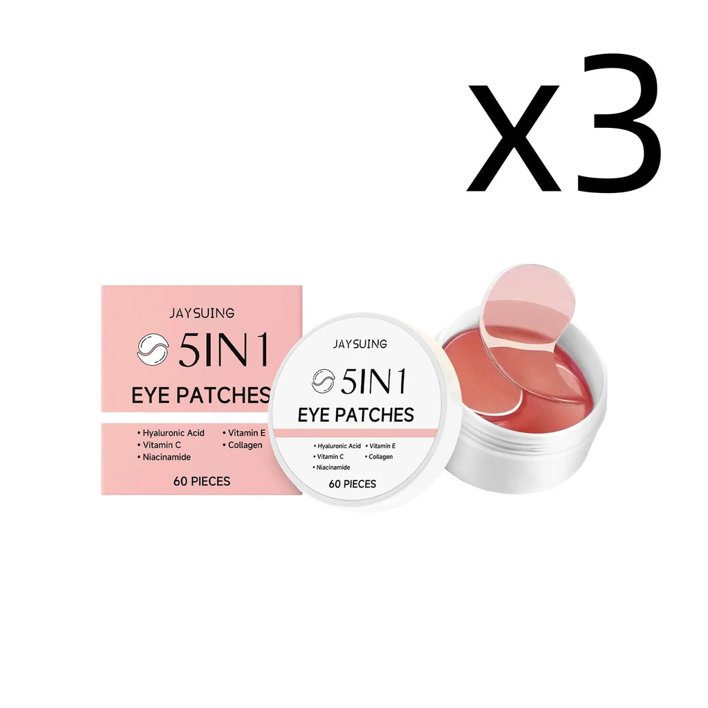Collagen Eye Mask Deep Brighten Moisturizing Reduce Melanin Dilute Fine Lines Increase Skin Elasticity Hyaluronic Acid Eye Patch Oasis Select 3x60 PCS