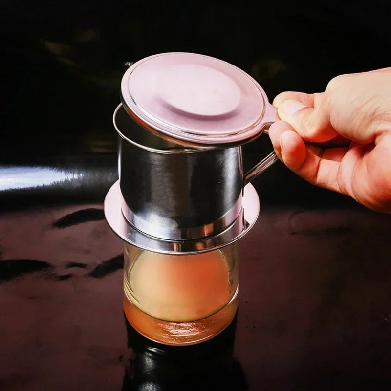 Vietnamese Phin Coffee Filter – Stainless Steel Drip Maker Coffee Drip Filter Oasis Select