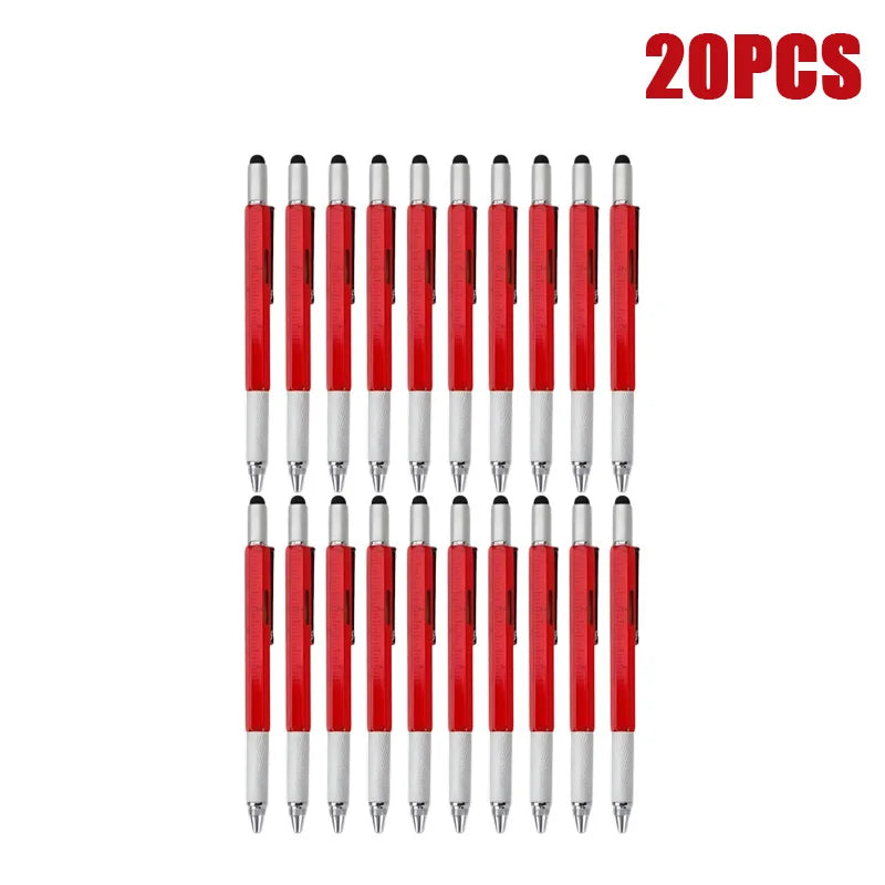 7-in-1 Stylus Pen | Screwdriver, Ruler, Level & Ballpoint