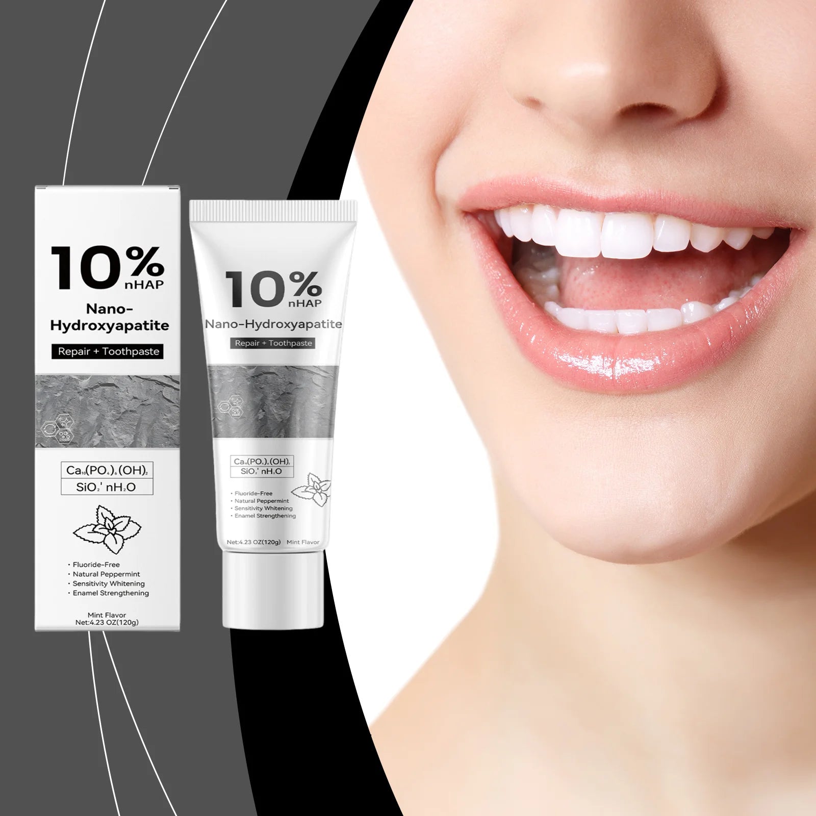 Teeth Brightening Toothpaste – Enamel Repair & Fresh Breath Whitening Toothpaste Oasis Select