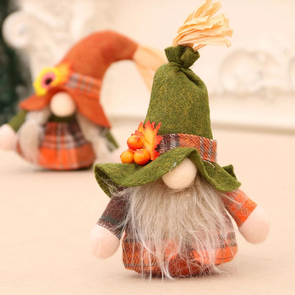 Faceless Elf Dwarf Plush Doll | Christmas Holiday Ornament