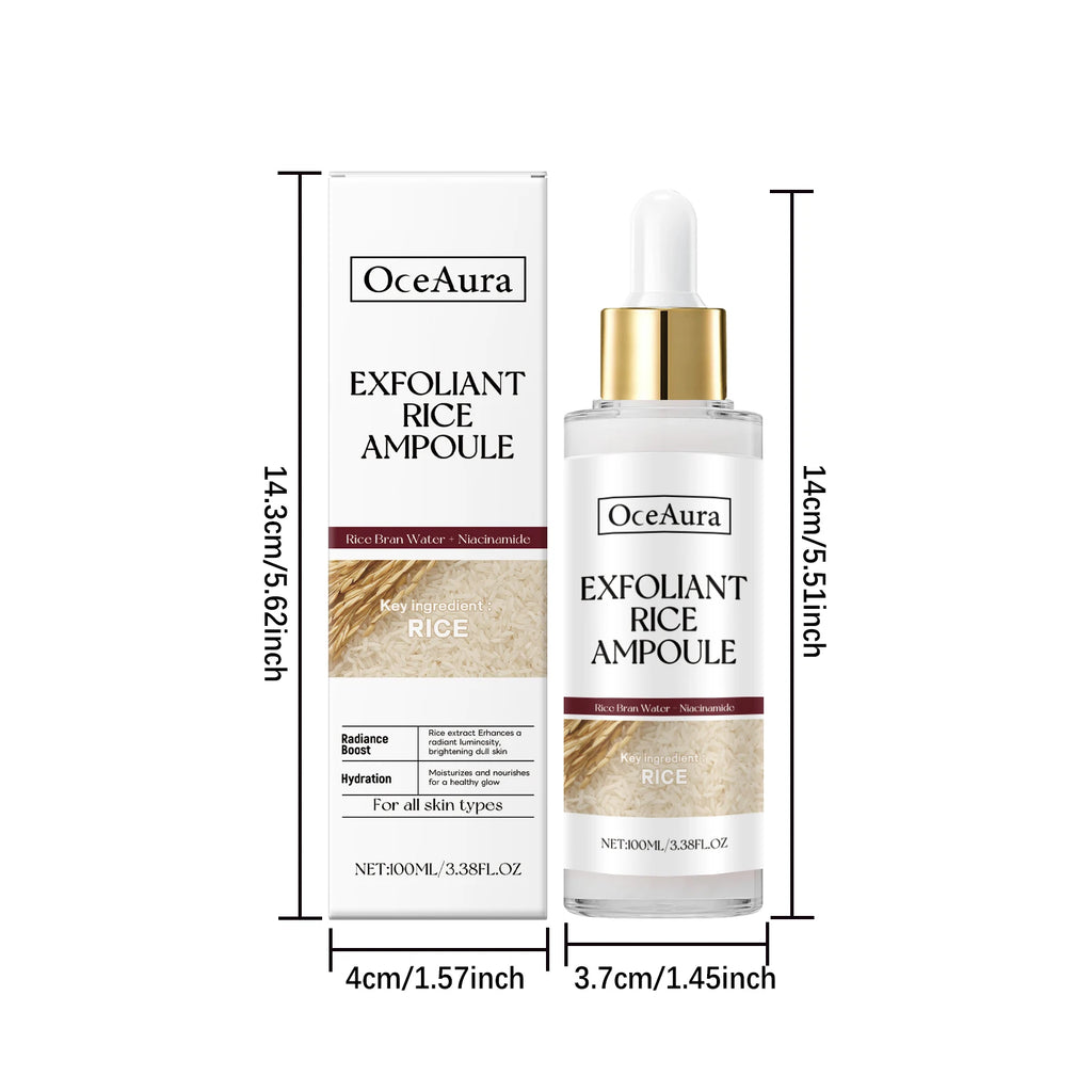 OceAura Rice Exfoliating Essence – Dead Skin & Brightening 100ml Exfoliating Essence Oasis Select
