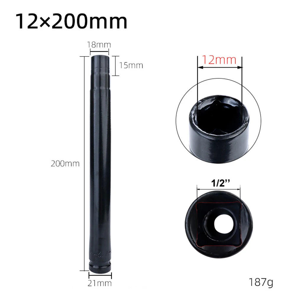 1/4pcs Ceiling Leveling Sleeve 10-14mm Lengthening Hollow Screw Nut Hexagon Socket 1/2inch Connector Oasis Select 12mm