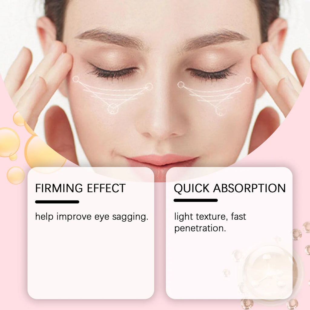 Anti Wrinkle Eye Cream Hydration Moisturizing Compact Wrinkle Reduce Eye Fine Sagging Line Defense Restore Eye Elasticity Cream Oasis Select