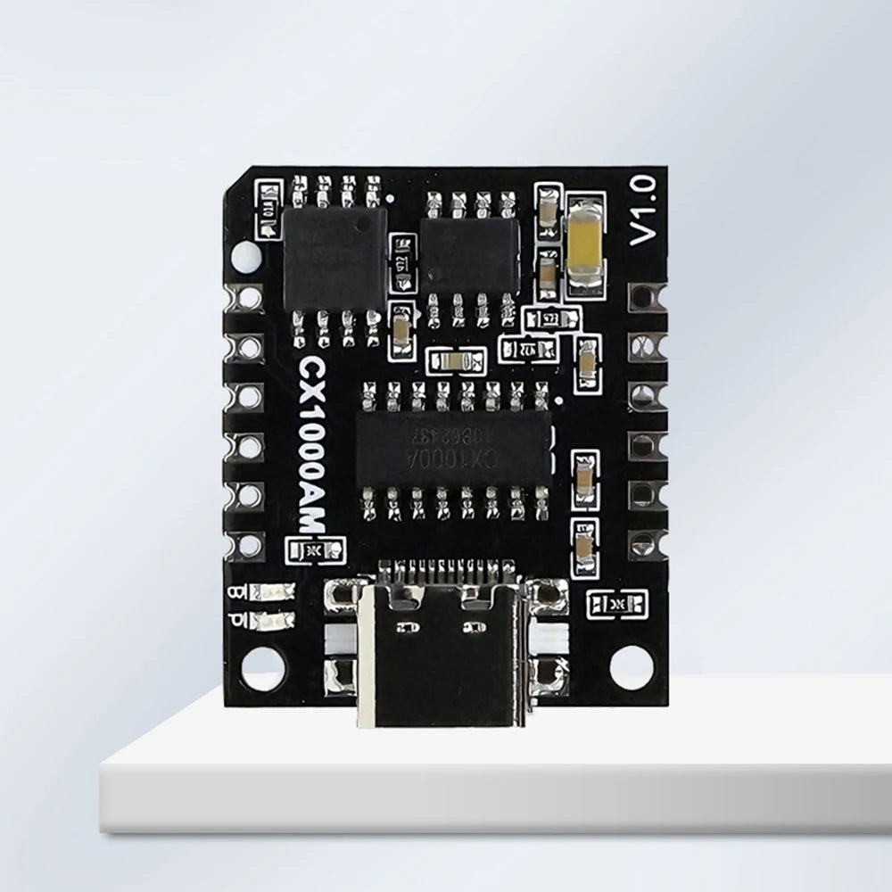 CX1000AM Voice Chip Module Serial MP3 Microcontroller Control Triggers Voice Broadcast Custom Audio Module DC3.3~5.2V Oasis Select