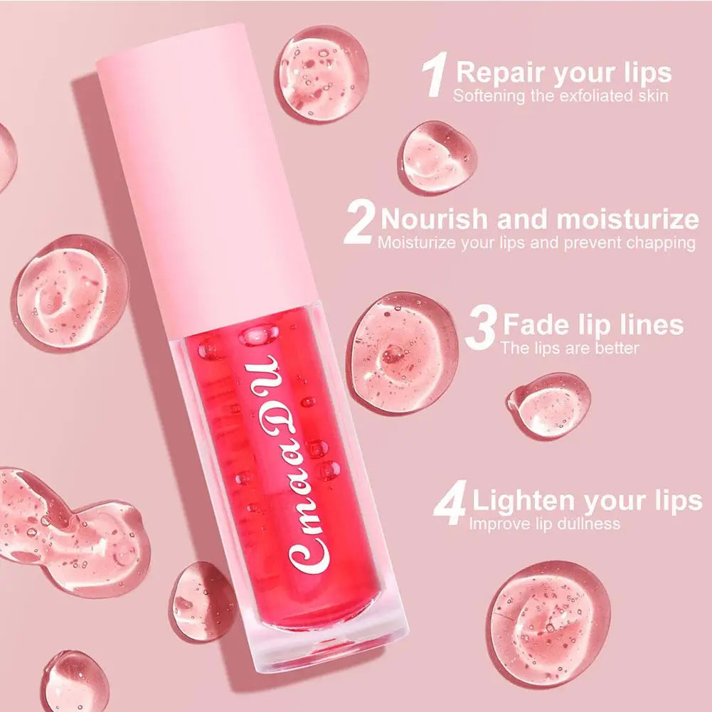 Fruit Lip Oil – Plumping Tinted Gloss for Hydrated Lips Tinted Lip Oil Gloss Oasis Select