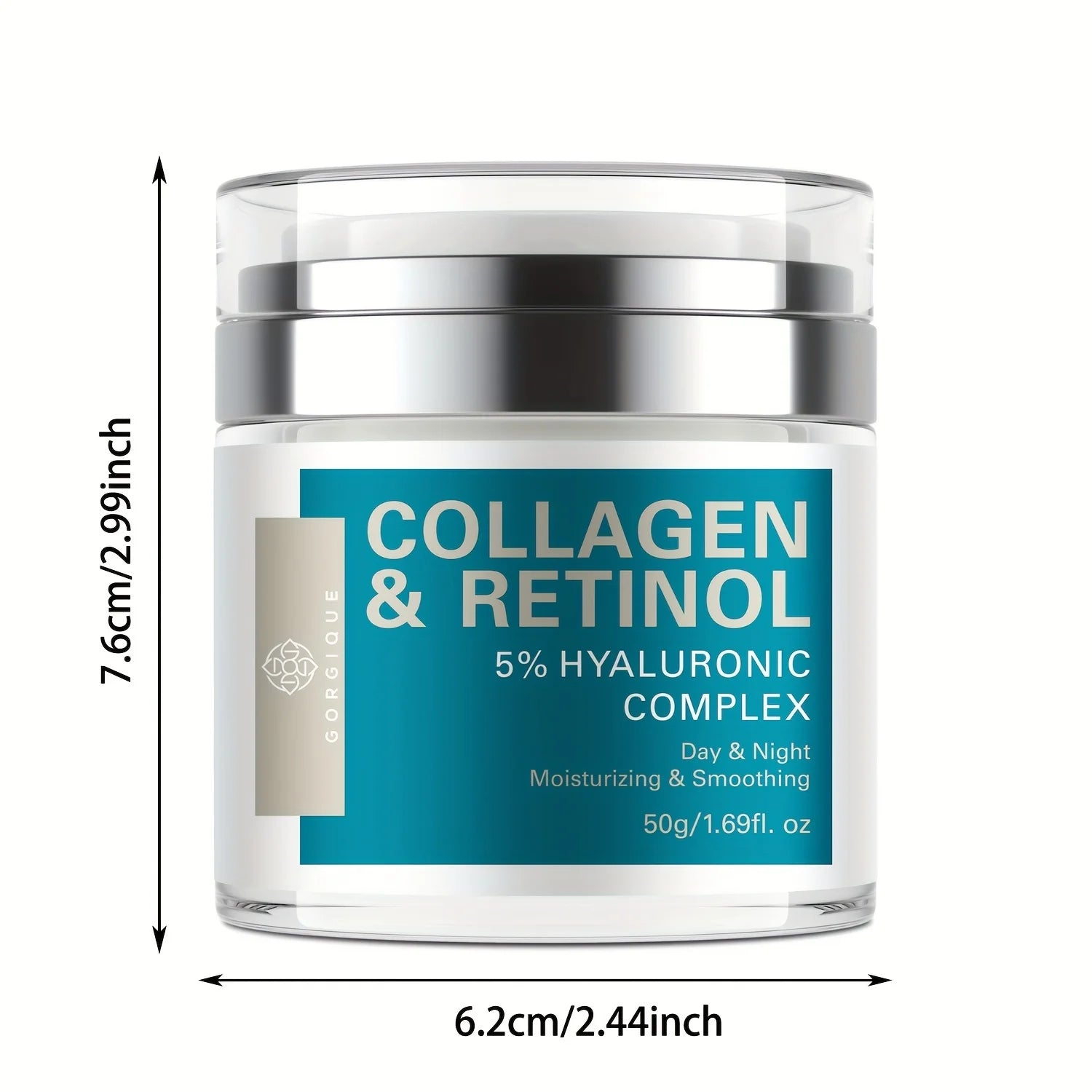 GORGIQUE Retinol Face Cream – Hyaluronic Acid & Collagen 50g Retinol Face Cream Oasis Select 50g