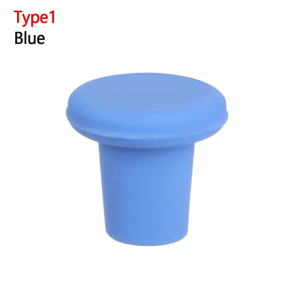 Deer Elk Lion Bull Head Wine Pourer Bottle Stoppers Bar Tools Wedding Party Drinks Wine Aerators Kitchen Tool Accessories Oasis Select 1PC Blue